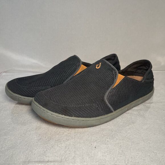 OluKai Nohea Mesh Slip On Sneakers Casual Comfort Shoes Gray Men 8.5 - Picture 9 of 9